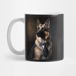 Royal Portrait of a German Shepherd Mug